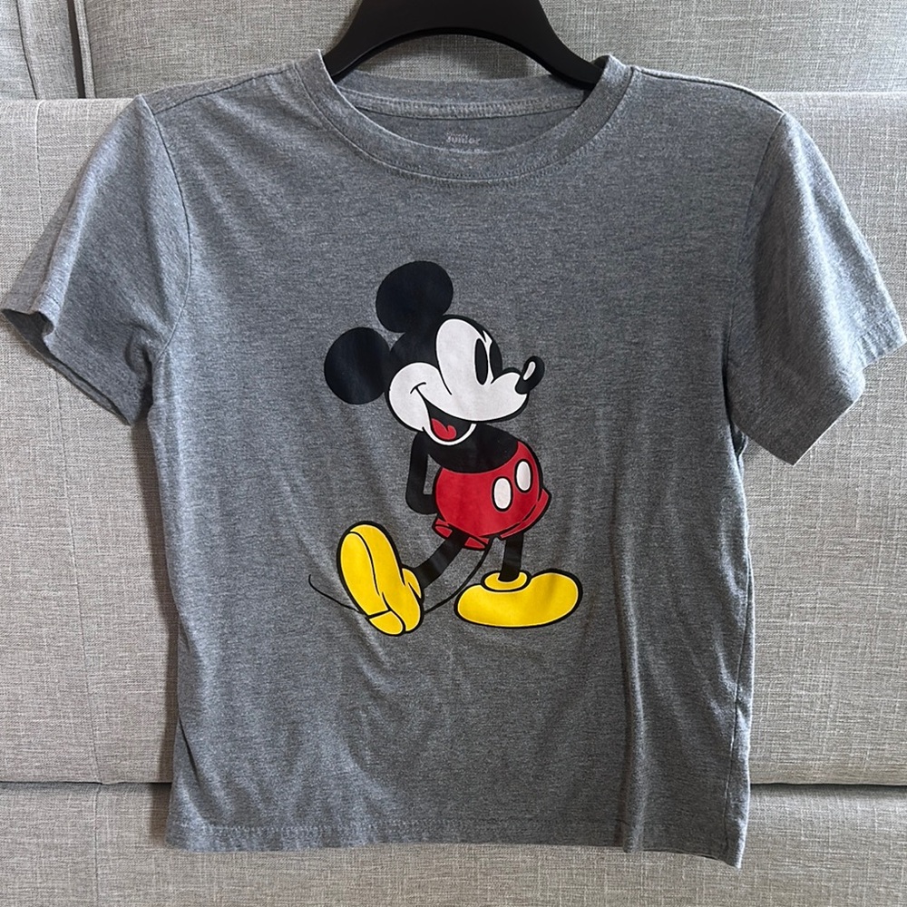 Disney Kids Gray Mickey Mouse T-Shirt